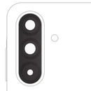 Lente de cámara trasera de cristal para Samsung Galaxy A36 5G, con adhesivo para fácil reparación.