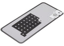 Tapa trasera plateada con lente de cámara para Samsung Galaxy A05 4G (A055) repuesto.