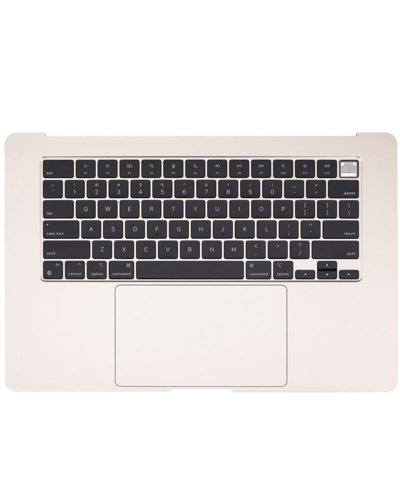 Encuentra tapa superior con teclado US y touchpad para MacBook Air 15 (A2941 / Mid 2023) en Guatemala, ideal para reparaciones y cambios de piezas.