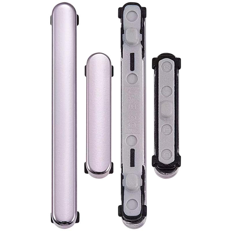 Botones de control (Encendido / Volumen) para Samsung Galaxy S23 5G / S23 Plus 5G (Premium) (Lavanda)