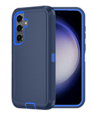 Protector resistente para Samsung Galaxy A35 5G en color azul oscuro, ideal para proteger tu celular en Guatemala.