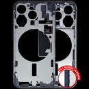 Carcasa intermedia con piezas pequenas iPhone 15 Pro (EU / Global Version) (Azul Titanium)