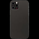 Tapa trasera usada iPhone 12 Pro Graphite con puerto de carga, chasis, y piezas pequeñas para modelos A2341, A2406, A2407, A2408.