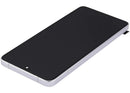 Pantalla refurbished plateada con marco para Xiaomi Poco F7 Pro / Redmi K80, display LCD de repuesto.