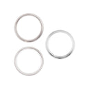 Anillo bisel de cámara trasera plateado para iPhone 14 Pro/Pro Max (A2659, A2889), repuesto de pieza Apple.