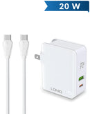 Encuentra el mejor cargador USB LDNIO A4403C de 20W con cable USB C-C 3ft en Guatemala para tu dispositivo.