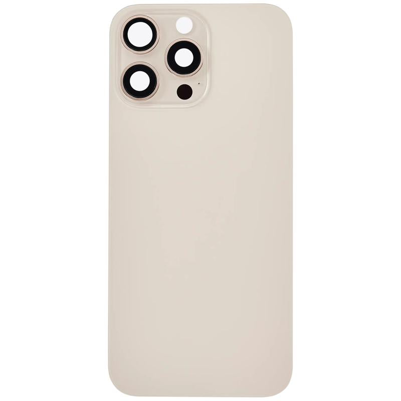 Compra tu tapa trasera con placa de acero con imán MagSafe preinstalado para iPhone 16 Pro Max en Guatemala, repáralo en los talleres autorizados de Apple.