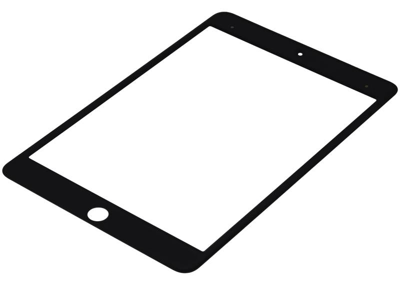 Reparación de vidrio frontal con separación de vidrio para iPad Mini 5 en Guatemala, disponible en todos los colores.