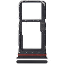 Bandeja SIM negra Olive para Motorola Moto G77 (XT2621/2026), repuesto porta chip.