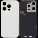 Reparación de tapa trasera con MagSafe, NFC y flex de linterna para iPhone 15 Pro en Guatemala.