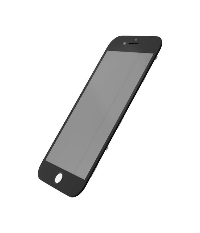 Reparación de tapa delantera con marco, polarizador y OCA preinstalado para iPhone 8 en Guatemala.