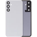 Tapa trasera azul Fantasy para Samsung Galaxy A25 5G (A256) con lente de cámara, repuesto Aftermarket sin logo.