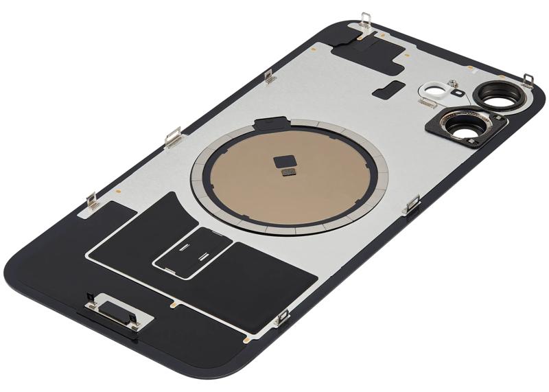 Tapa trasera de acero con imán MagSafe para iPhone 16 Plus en Guatemala.