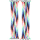 Correa Apple Braided Solo Loop Pride Edition para Apple Watch 44-49mm, talla 1, con patrón de arcoíris vibrante.