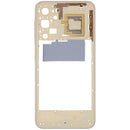 Encuentra la carcasa media Samsung Galaxy A16 5G (A166U / 2024) versión de EE. UU. (dorado) en Guatemala para reparaciones y ventas al por mayor.