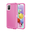 Funda heavy duty Samsung Galaxy A71 (LIGHT PINK & WHITE)