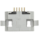Compra un puerto de carga para soldadura usado de 05 pines y conector Micro B en Guatemala para reparaciones electrónicas.
