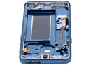 Pantalla OLED Coral Blue Aftermarket Plus para Samsung Galaxy S9 (SM-G960F), ideal para reparación de display roto.