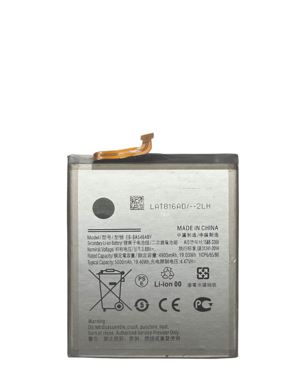 Compra al por mayor la batería EB-BA546ABY para Samsung Galaxy A24, A34 y A54 en Guatemala.