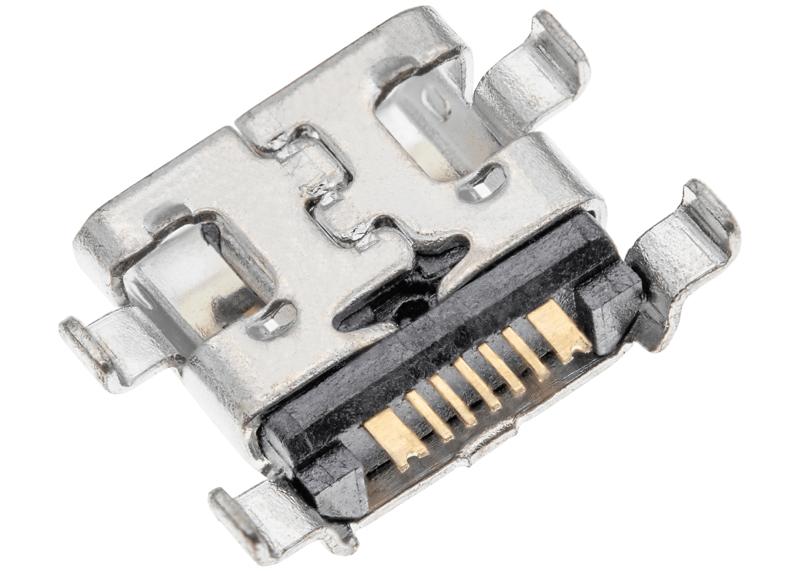 Reparación de puerto de carga con soldadura requerida en Guatemala - 07 Pin - Micro B - 4 Puntos de anclaje, piezas usadas disponibles.
