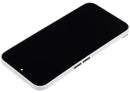 Pantalla OLED blanca refurbished para Nothing Phone (2a) con marco, ideal para reparación de display roto.