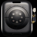 Tapa trasera plateada para Apple Watch Series 7 41mm LTE Nike, repuesto para reparación.