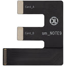 Tester flex DL400 Pro para reparación de pantalla Samsung Galaxy Note 9, modelos SM-N960F y SM-N960U.