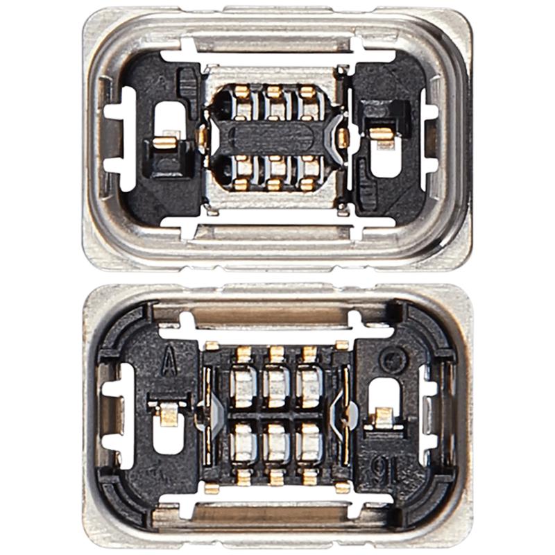 Encuentra el conector IC FPC de antena 5G compatible para iPhone 14 / 14 Plus / 15 / 15 Plus (6 pines) en Guatemala para reparaciones de iPhone en talleres autorizados.