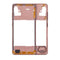 Encuentra el marco medio de la carcasa para Samsung Galaxy A51 4G (A515 / 2019) en color rosa Prism Crush en Guatemala.