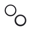 Anillo embellecedor negro para cámara trasera de iPhone 15/15 Plus, repuesto para reparación.