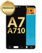 Reparación de pantalla OLED premium sin marco para Samsung Galaxy A7 en Guatemala.