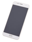 Pantalla LCD blanca refurbished para Asus ZenFone 4 Selfie (ZD553KL/ZB553KL) con marco, lista para instalación.