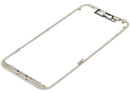 Marco LCD negro sin goma para iPhone 17 Pro Max, ideal para reparación de pantalla, pack de 5 unidades.