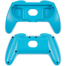 Grips azules izquierdo y derecho para Nintendo Switch 2 Joy-Con 2, pack de 2, para un mejor agarre.