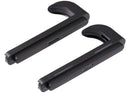 Soporte de carga negro con grip ergonómico para mandos Joy-Con de Nintendo Switch y Switch 2.
