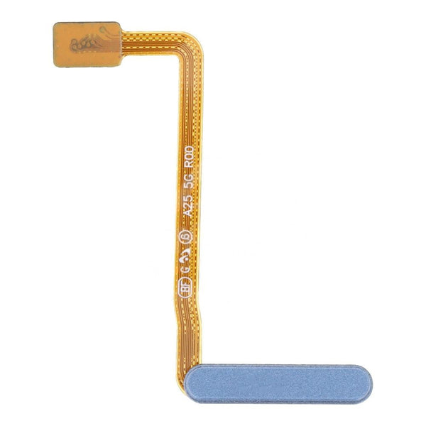 Cable Flex de Boton de Encendido y Sensor de Huellas para Samsung Galaxy A25 A256 Azul Original