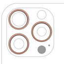 Bezel de cámara trasera para iPhone 16 Pro/Pro Max, titanio desierto, pack de 3.