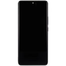 Pantalla OLED negra con marco para Xiaomi 13 Pro (2210132C, 2210132G), repuesto de alta calidad.