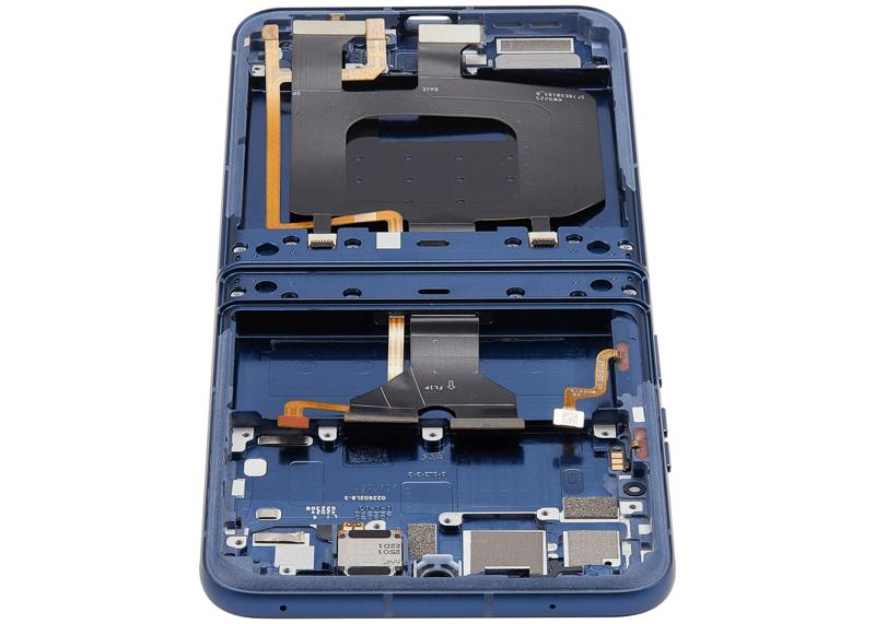 Reparación de pantalla OLED con marco para Motorola Razr / Razr 60 (XT2553 / 2025) en Guatemala.