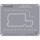 Reparación de Samsung Note 10 SM-N970U/9700 en Guatemala con marco medio original y plantilla Bumblebee.