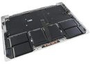 Tapa superior plateada con teclado ANSI US y batería para MacBook Pro 14" A2779 (2023), repuesto original.