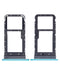 Bandeja de tarjeta SIM Aqua Blue para Motorola Moto E7 (XT2095 / 2020)