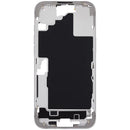 Chasis medio blanco para iPhone 16 Plus (US Version) A3082 con botones de encendido y volumen.