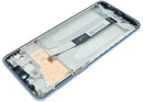 Pantalla LCD de repuesto Xiaomi Redmi Note 9 Pro gris, con marco, para reparación de display.