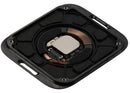 Tapa trasera de aluminio negro espacial para Apple Watch Series 5 GPS 44mm, repuesto A2093.