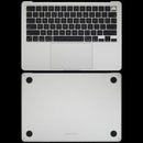 Tapa superior plateada refurbished para MacBook Air 13" A3113 con batería y teclado ANSI US.