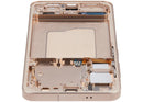 Pantalla OLED con marco para Samsung Galaxy S25 5G, color Pink Gold, para reparación de display SM-S931B.