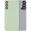 Tapa trasera verde lima para Samsung Galaxy A24 4G, con lente de cámara integrada, repuesto original.
