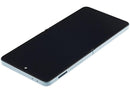 Pantalla OLED interna refurbished con marco para Samsung Galaxy Z Flip 7 5G (versión US) color menta.