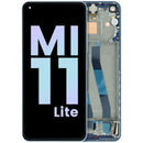 Pantalla original Xiaomi Mi 11 Lite azul, repuesto LCD para reparación, modelo M2101K9AG, M2101K9AI.